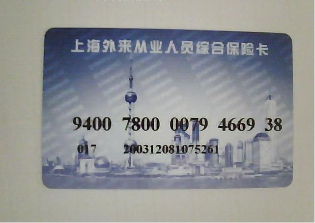 上海市外来人员综合保险是如何在网上查询的？？