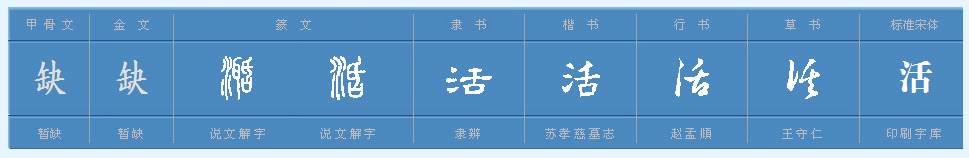 活组词有哪些
