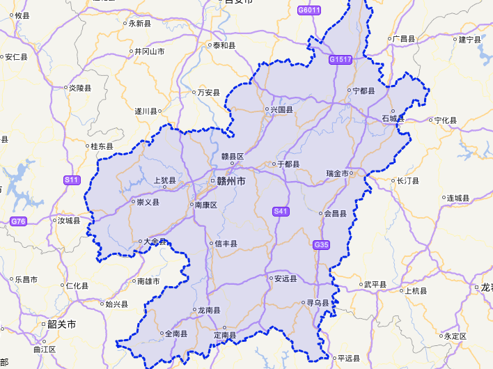 江西赣州的区号是什么？