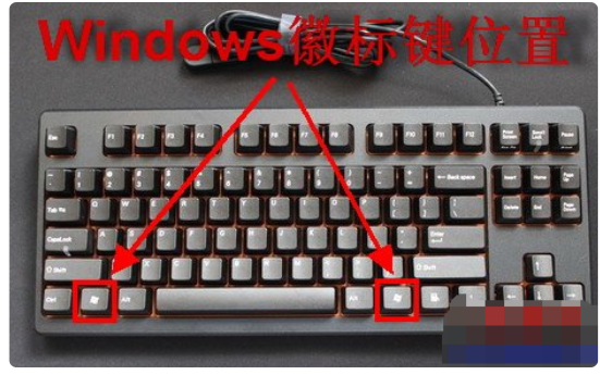 windows徽标键在哪