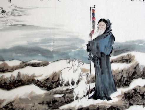 <苏武传>中，单于壮其节的壮如何翻译