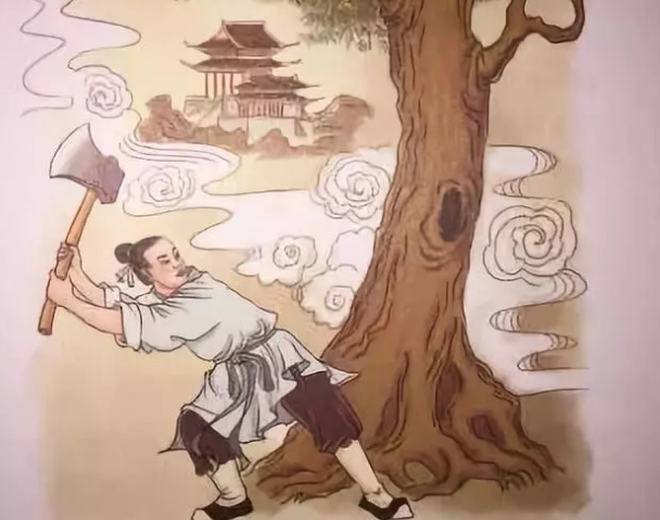 吴刚伐桂的故事50字