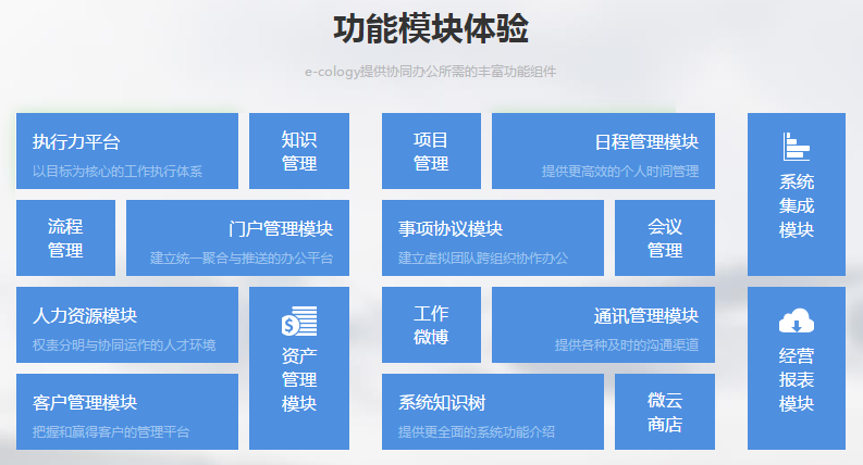 OA系统中包含哪些功能模块？