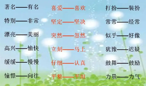 近义词大全集
