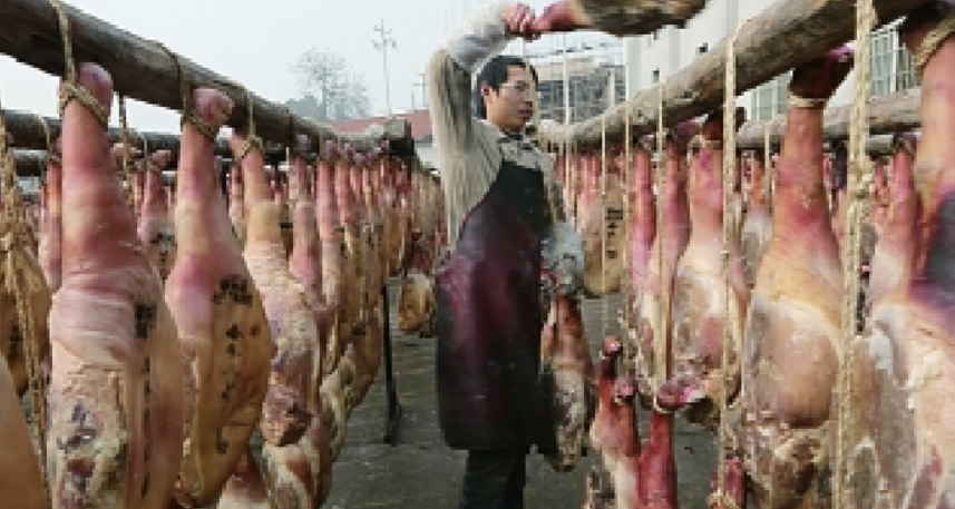 我想知道火腿里分的南腿和北腿分别是什么意思？