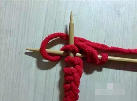 织围巾的时候怎么起针，起针之后该怎么办，求图