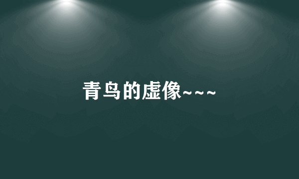 青鸟的虚像~~~