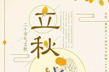 2022年立秋是哪天