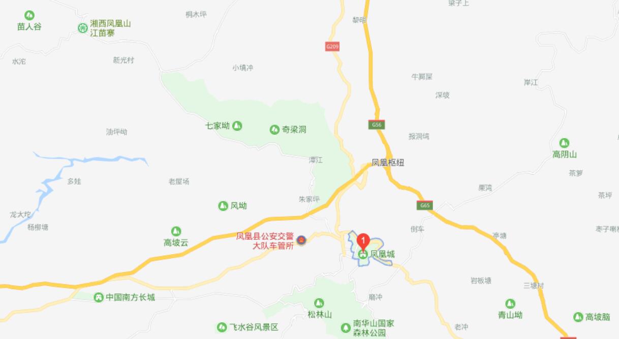 凤凰古城在哪里，凤凰古城在哪个省，属于哪个市