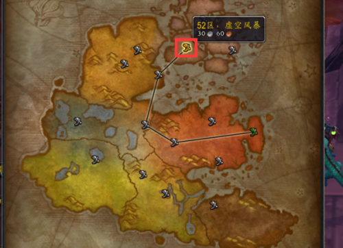魔兽世界52区在哪里？