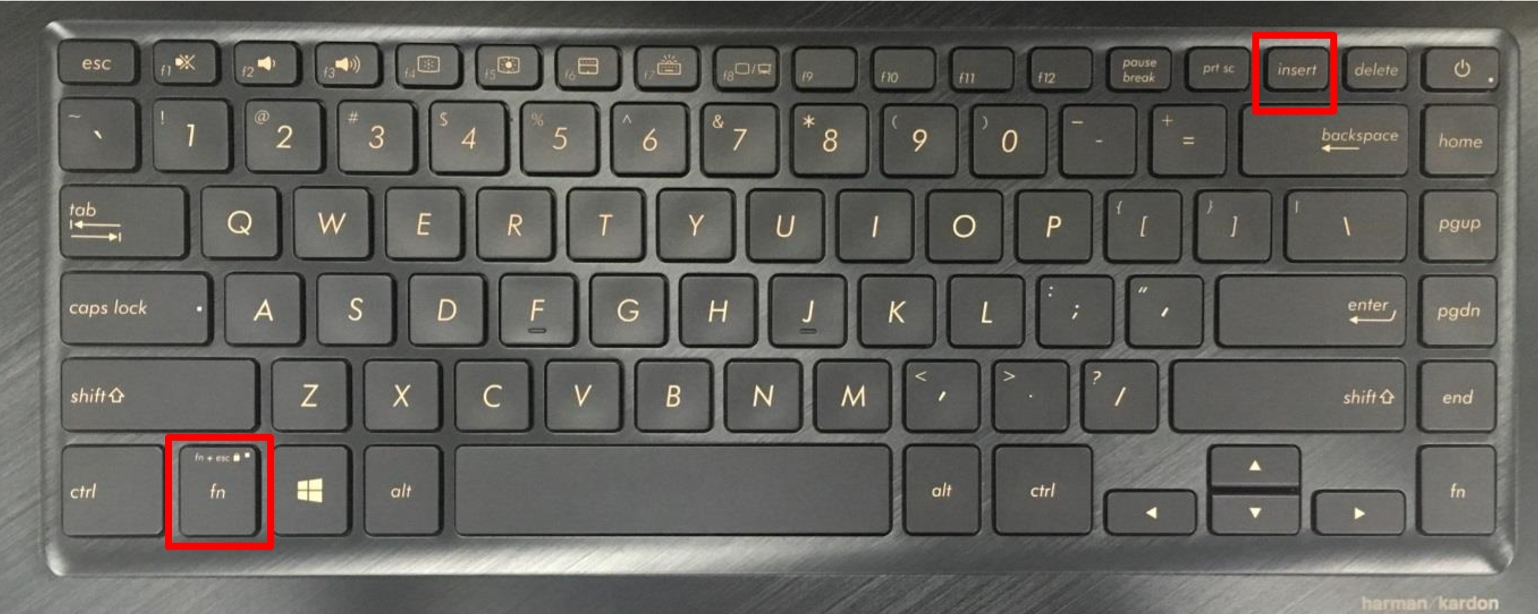 笔记本字母键变数字键