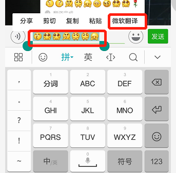 微信里面的表情，脸都代表什么意思