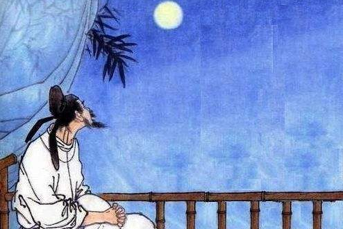 又疑瑶台镜，飞在青云端。是什么意思？
