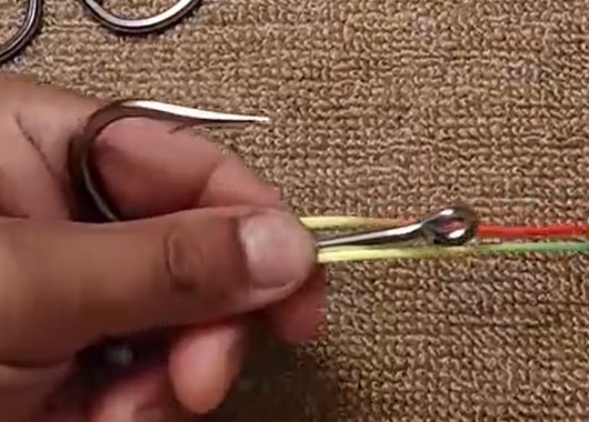 怎样绑鱼钩