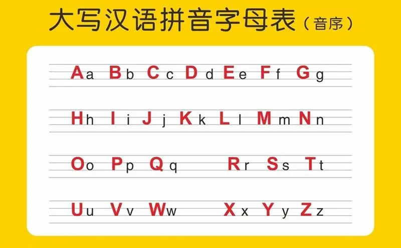字母的拼音