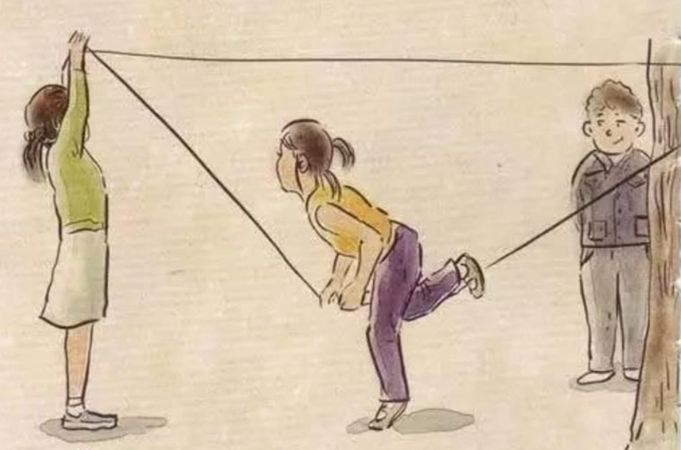 怎么玩跳皮筋