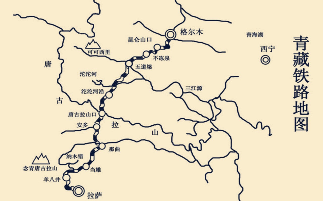 青藏铁路小资料(30字左右)