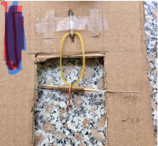 怎么制作橡皮筋测力计?