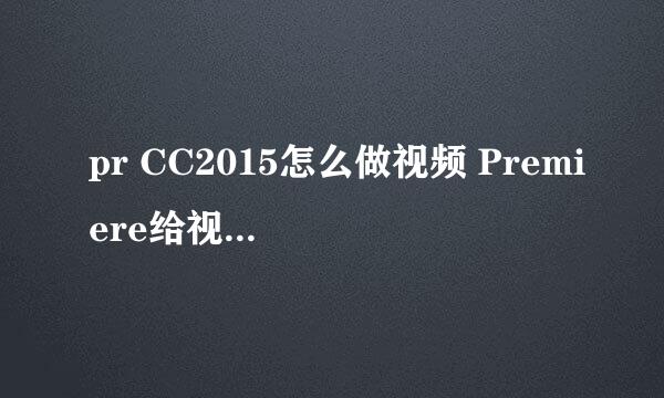pr CC2015怎么做视频 Premiere给视频加水印图解