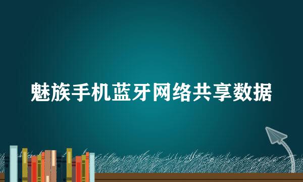 魅族手机蓝牙网络共享数据