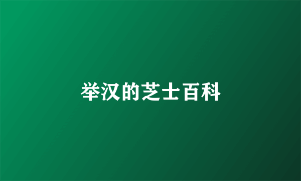 举汉的芝士百科