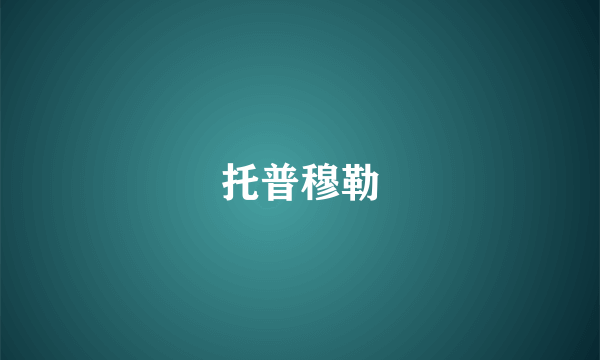 托普穆勒