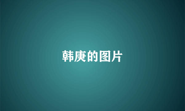 韩庚的图片