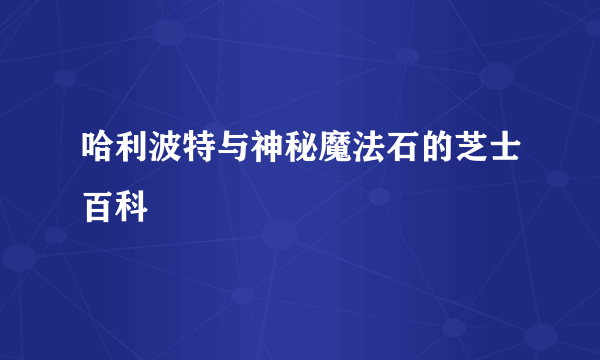 哈利波特与神秘魔法石的芝士百科
