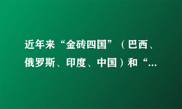 近年来“金砖四国”（巴西、俄罗斯、印度、中国）和“远景五国”（越南、印度尼西亚、南非、土耳其和阿根廷）迅速崛起，对全球经济增长的贡献率不断提高，这表明[     ]A、世界多极化趋势不可逆转B、国际政治经济新秩序已经建立C、国家间的共同利益是国家合作的基础D、综合国力成为国际关系的决定因素