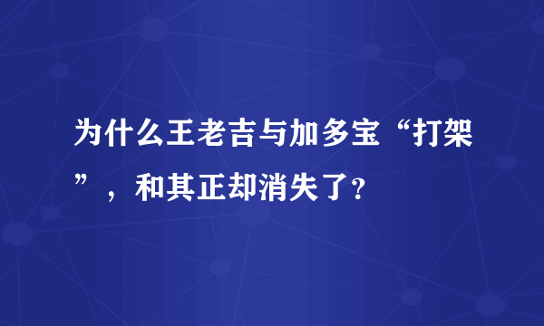 为什么王老吉与加多宝“打架”，和其正却消失了？