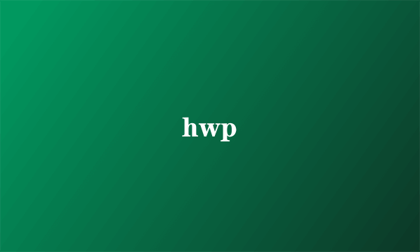 hwp