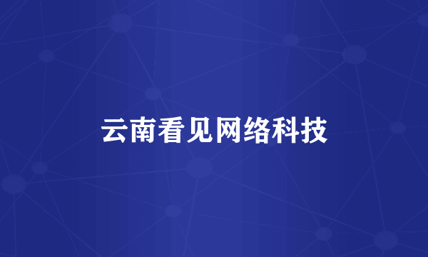 云南看见网络科技