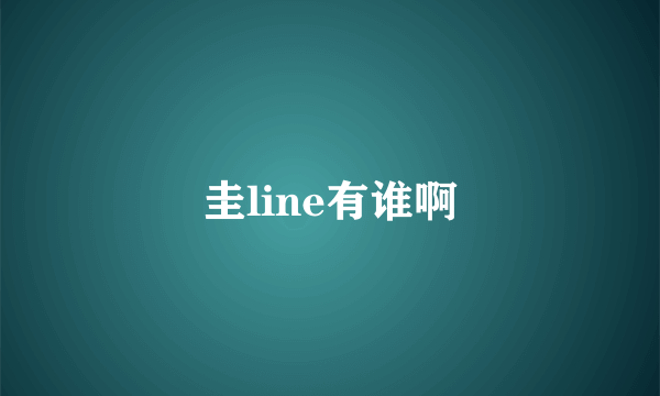 圭line有谁啊