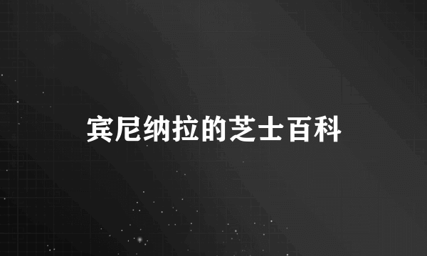 宾尼纳拉的芝士百科