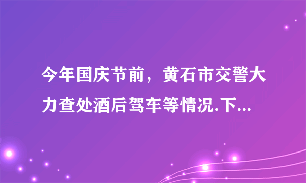 今年国庆节前，黄石市交警大力查处酒后驾车等情况.下列不是用于防止惯性造成事故的交通规则是（  ）A.货物装上卡车后，要固定好B.车辆靠右行驶C.保持车距D.严禁超速超载