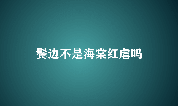 鬓边不是海棠红虐吗
