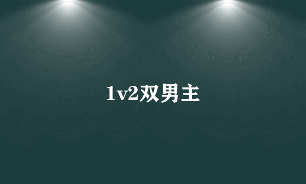 1v2双男主