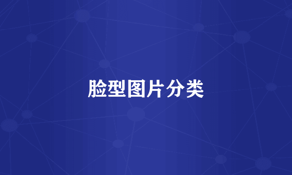 脸型图片分类
