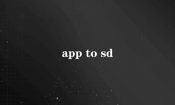 app to sd