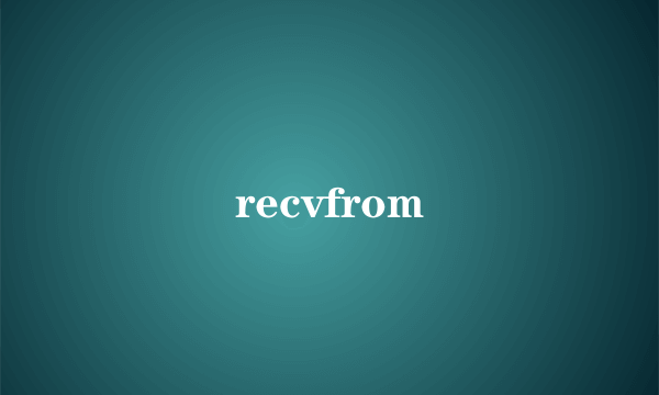 recvfrom