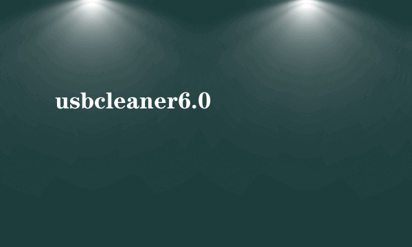 usbcleaner6.0